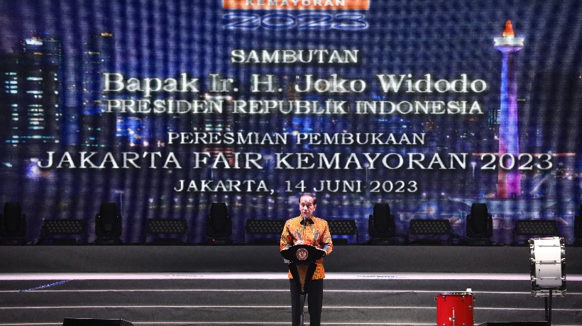 Pembukaan Jakarta Fair Kemayoran 2023